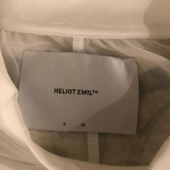 Mens Small Heliot Emil Double Layered Shirt BNWT - Picture 2 of 12